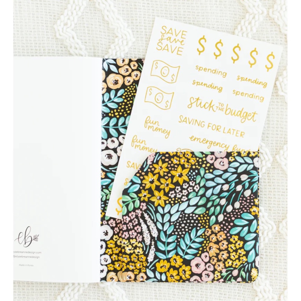 Budget Planner Notebook & Sticker Sheet Set - Picture 11 of 14
